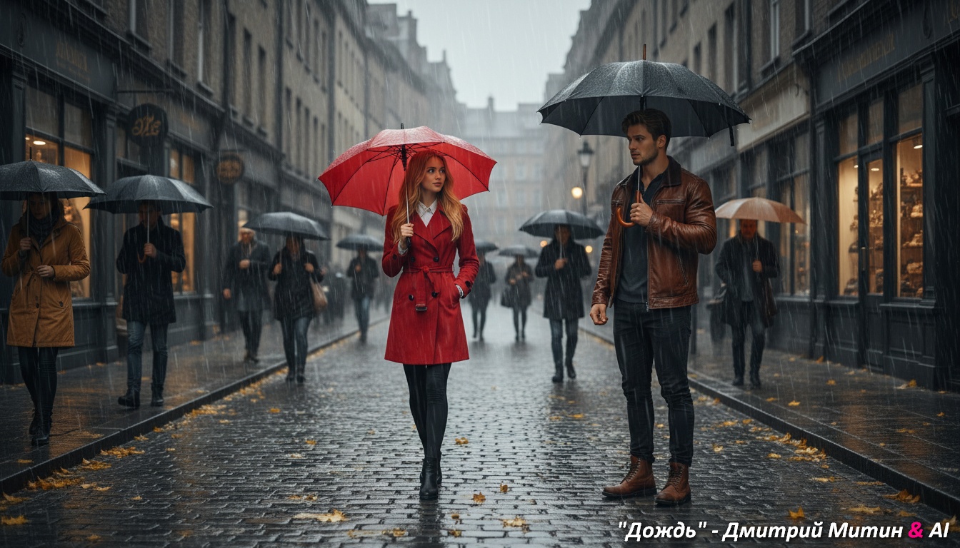 Дождь-стихи-песня-Dmitriatika-Дмитрий Митин & AI