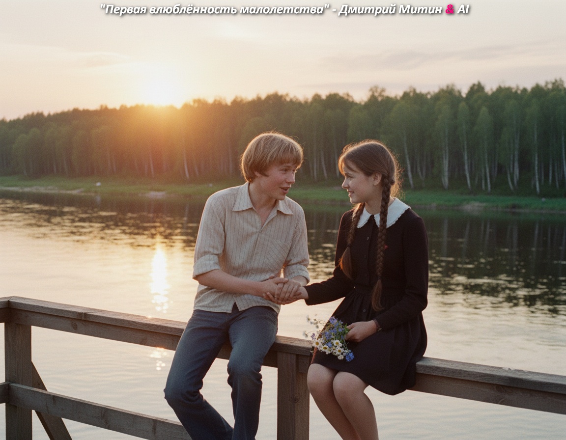 Первая влюблённость малолетства.Стихи.  Дмитрий Митин.