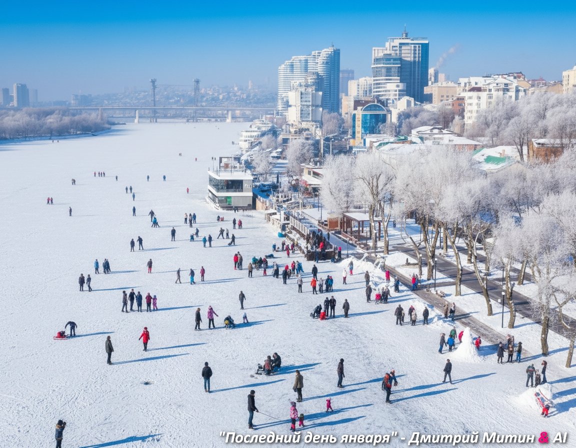 Зима в Ростове-на-Дону