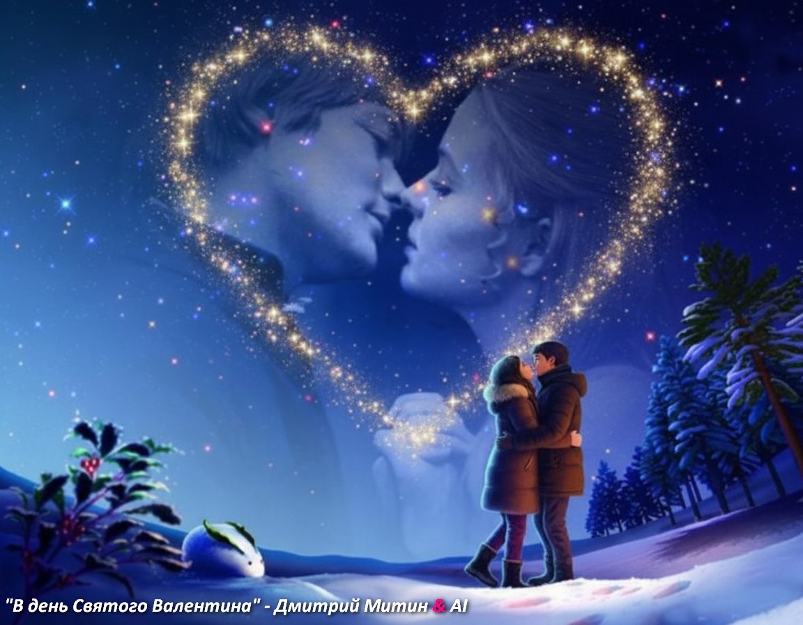 В день Святого Валентина - стихи В день Святого Валентина - стихи и песня о любви. (Дмитрий Митин).